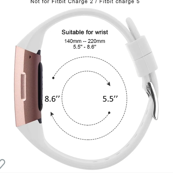 NWT Fitbit Silicone Replacement Straps 6 pack - Picture 3 of 11